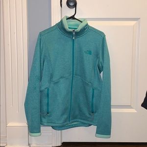a North Face turquoise women’s jacket!!